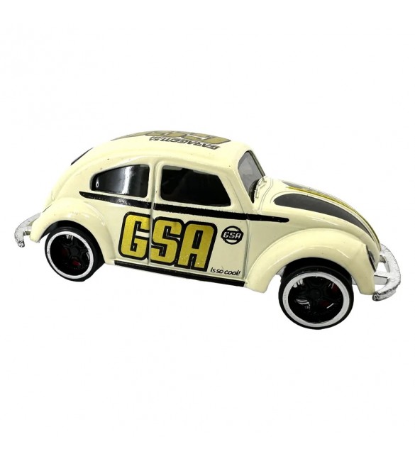 Carrinho Die Cast Garagem S.A. - Besouro Branco Carrinho Die Cast Garagem S.A. - Besouro Branco